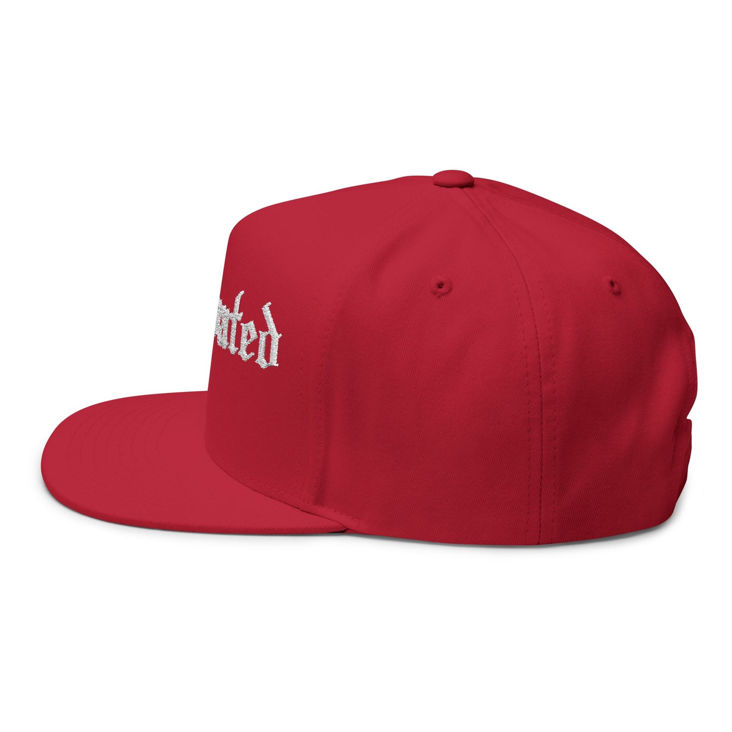 Motivated Flat Bill Cap - Stylish Embroidered Baseball Hat for Inspiration