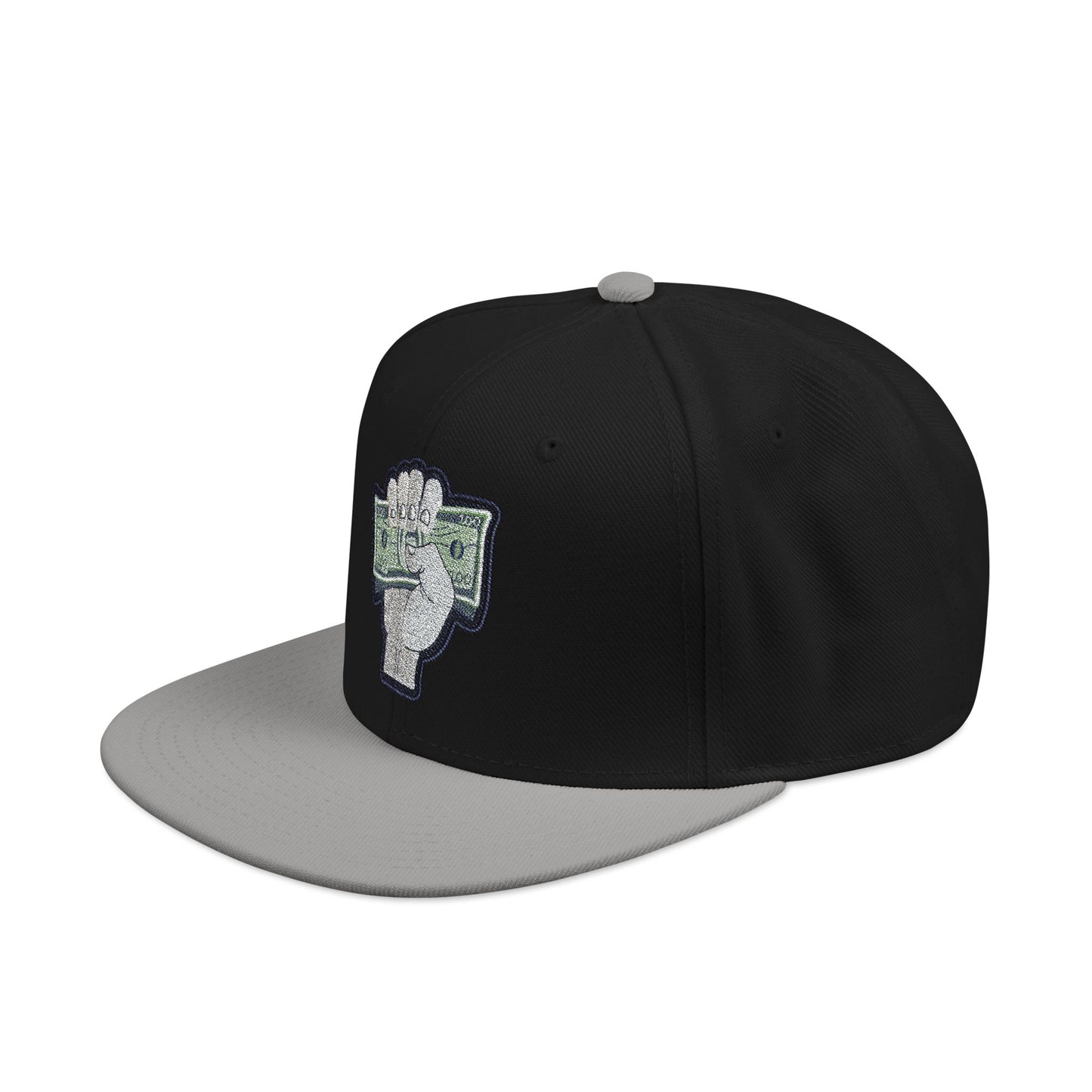 Empowered Money Fist Snapback Cap - Embroidered