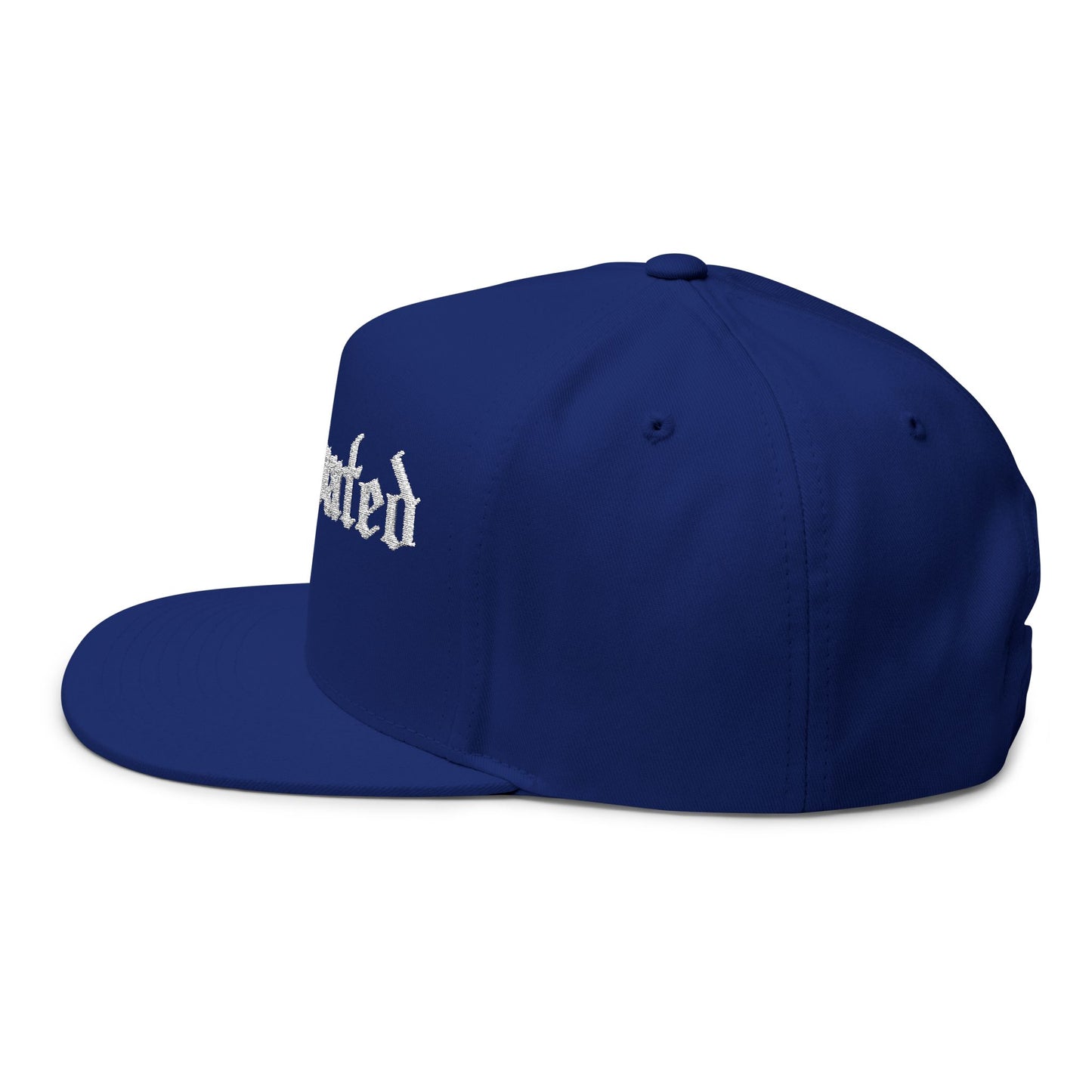 Motivated Flat Bill Cap - Stylish Embroidered Baseball Hat for Inspiration