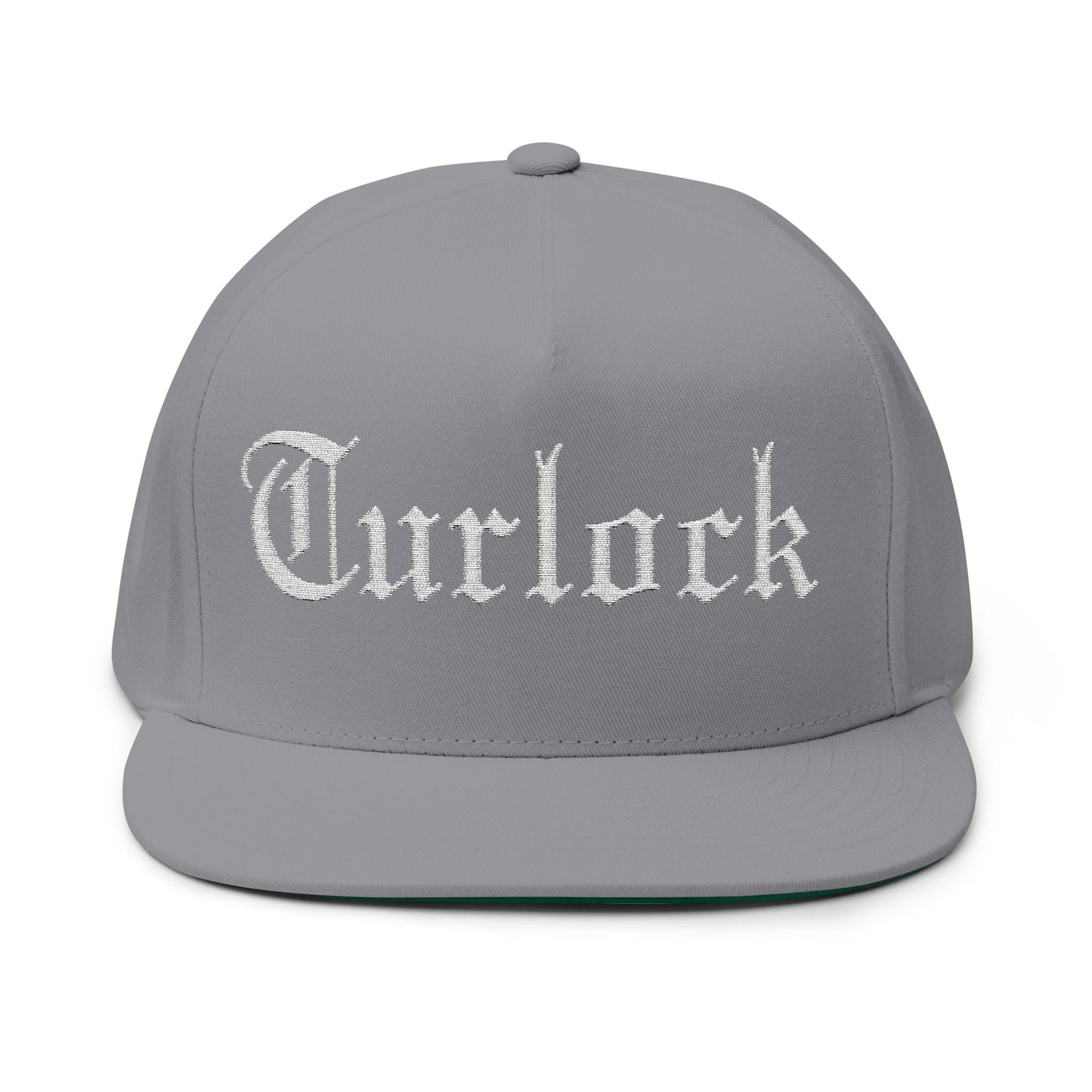 Turlock Embroidered Flat Bill Cap - Stylish Snapback