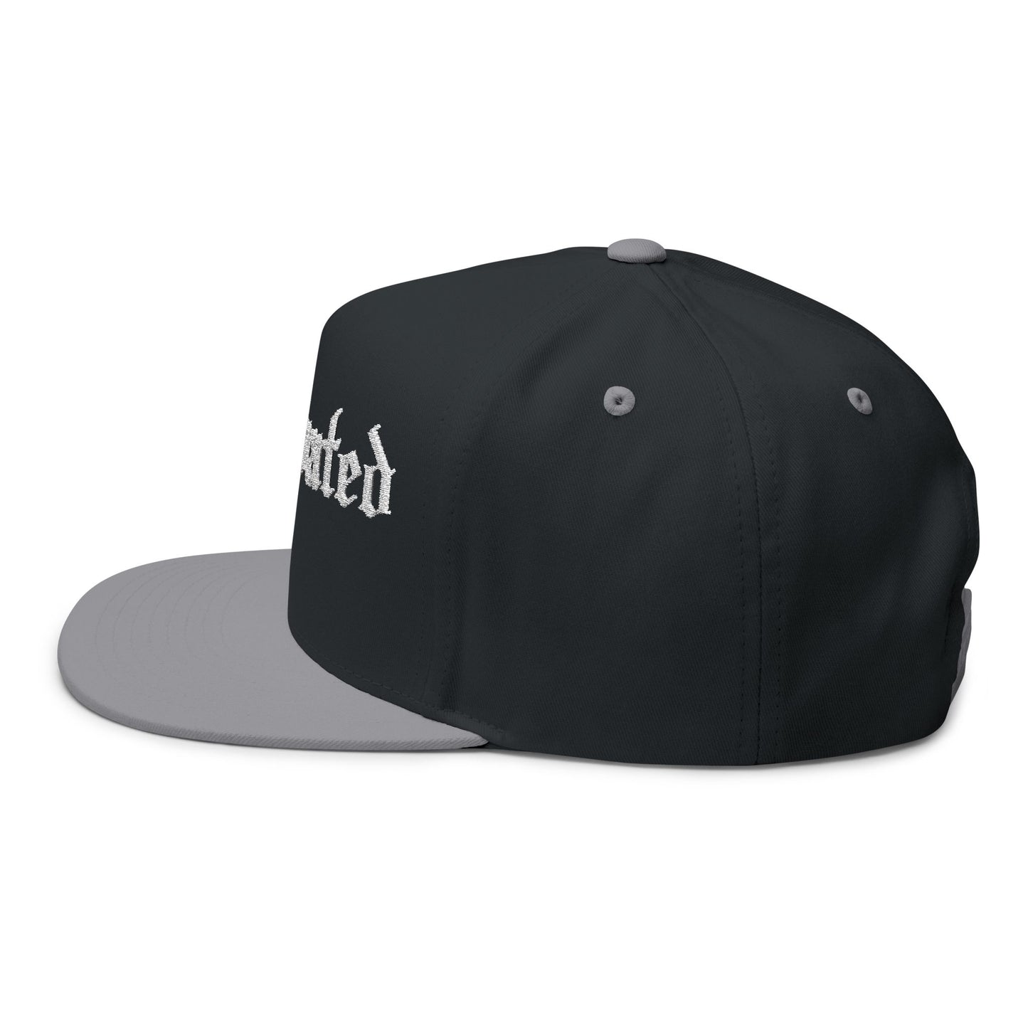 Motivated Flat Bill Cap - Stylish Embroidered Baseball Hat for Inspiration