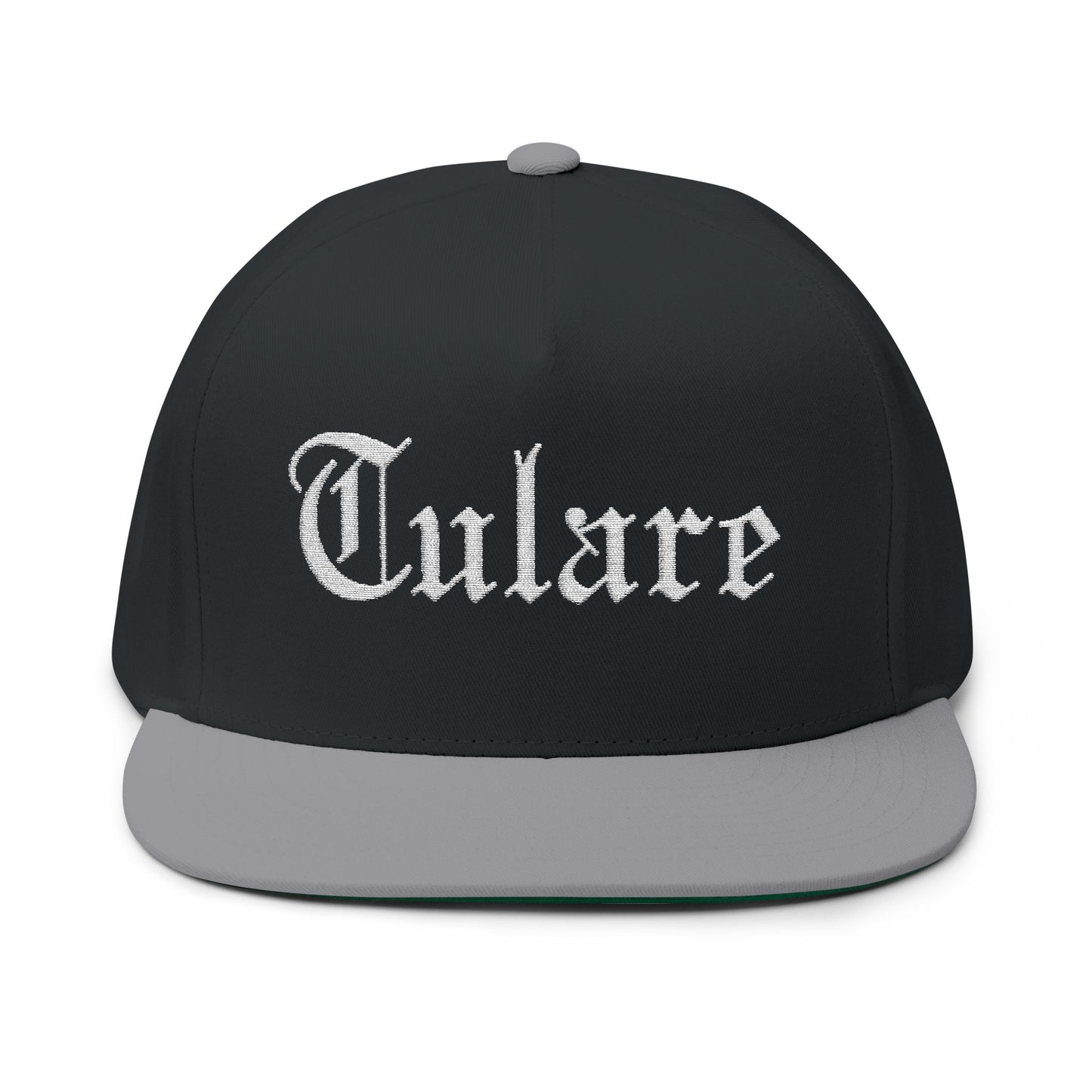 Embroidered Flat Bill Cap - Tulare Style