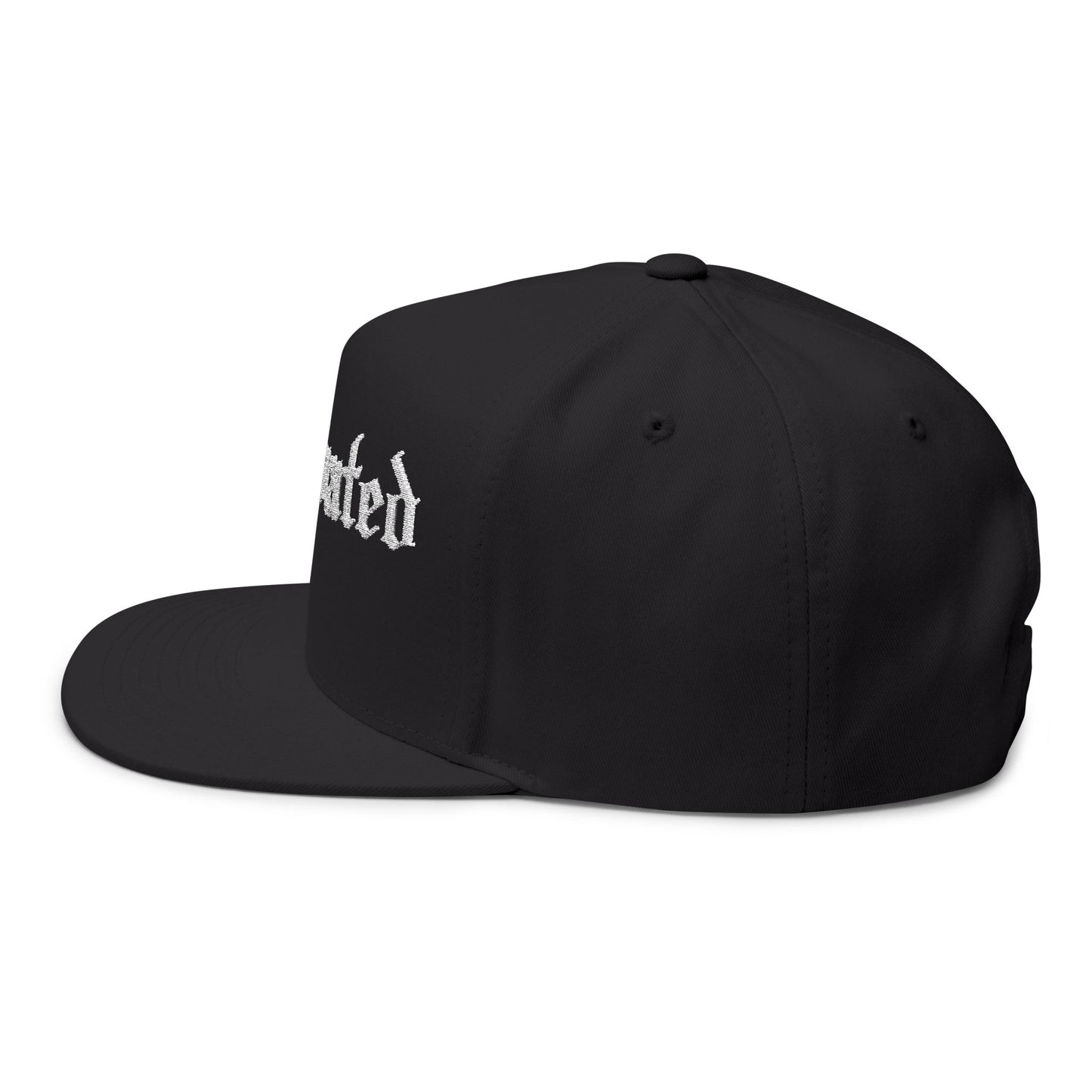 Motivated Flat Bill Cap - Stylish Embroidered Baseball Hat for Inspiration