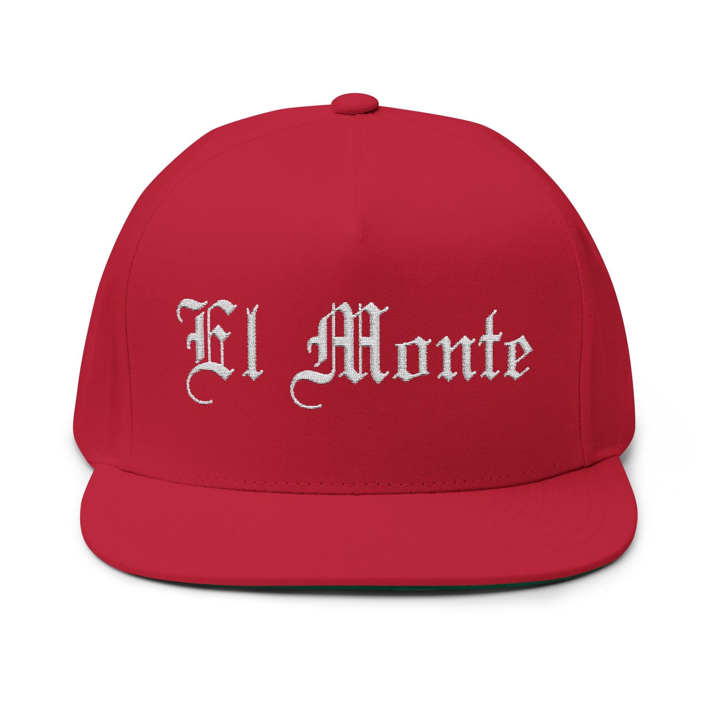 Flat Bill Cap (Embroidery)