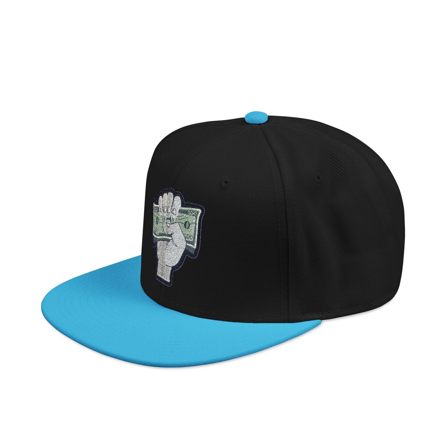 Empowered Money Fist Snapback Cap - Embroidered