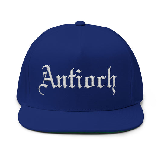 Antioch Embroidered Flat Bill Capr