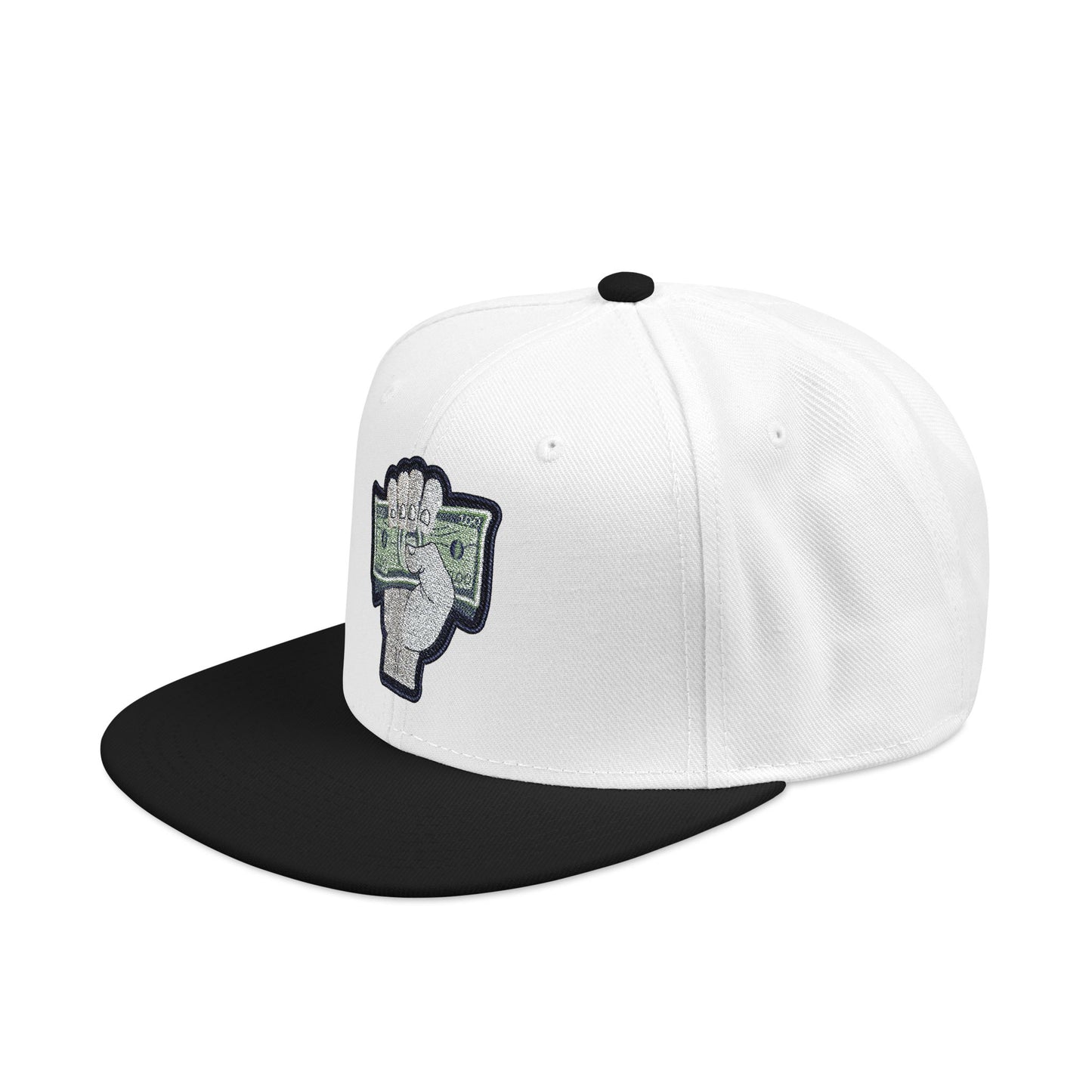 Empowered Money Fist Snapback Cap - Embroidered