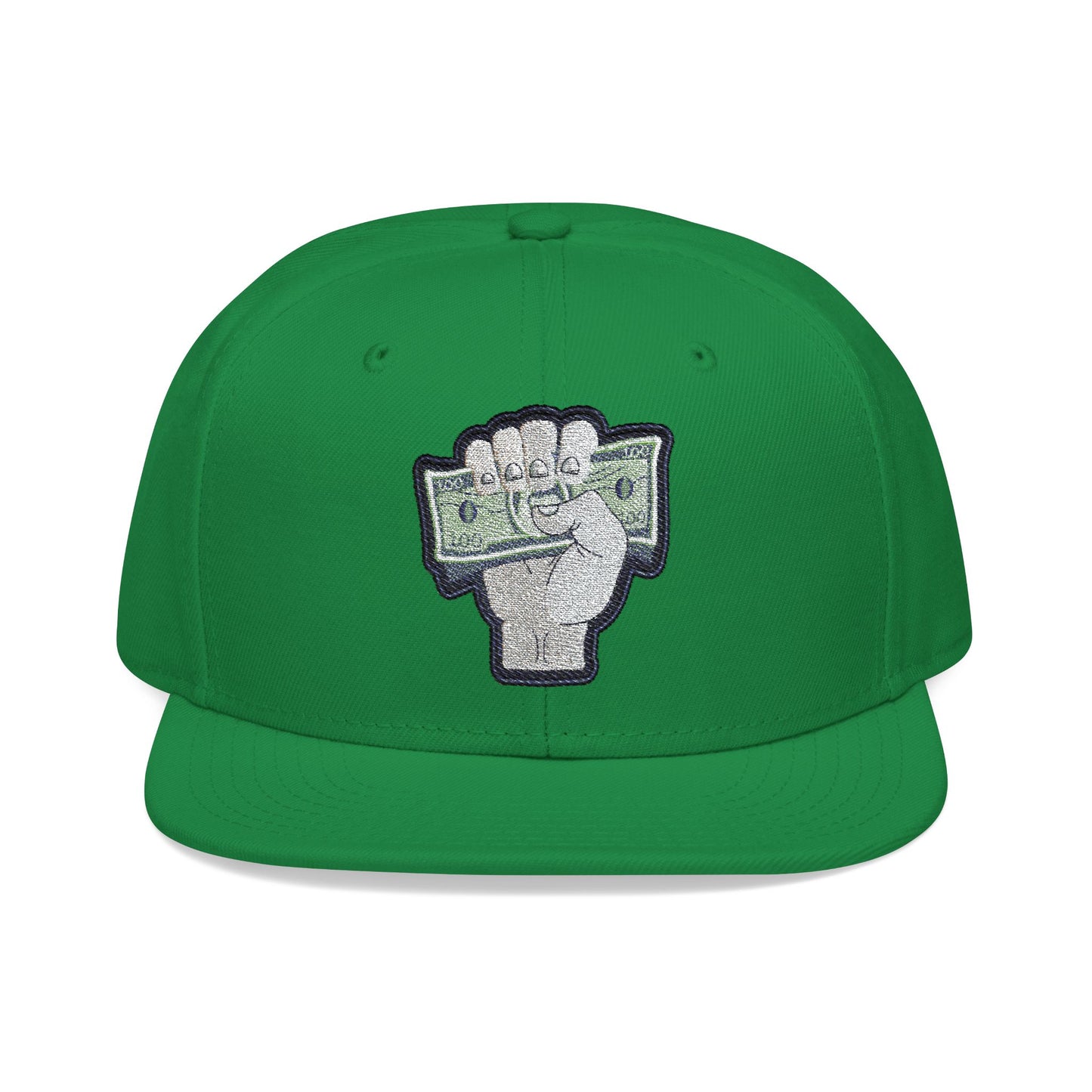 Empowered Money Fist Snapback Cap - Embroidered