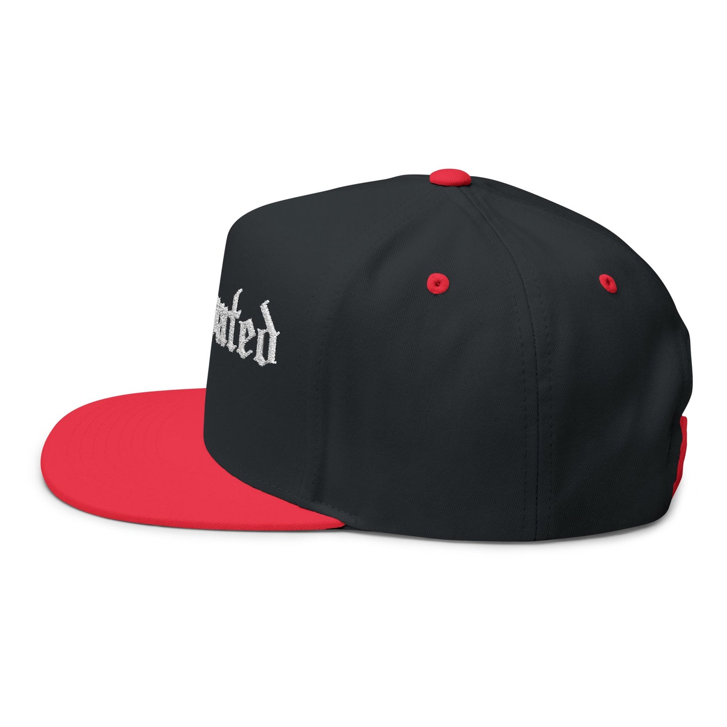 Motivated Flat Bill Cap - Stylish Embroidered Baseball Hat for Inspiration