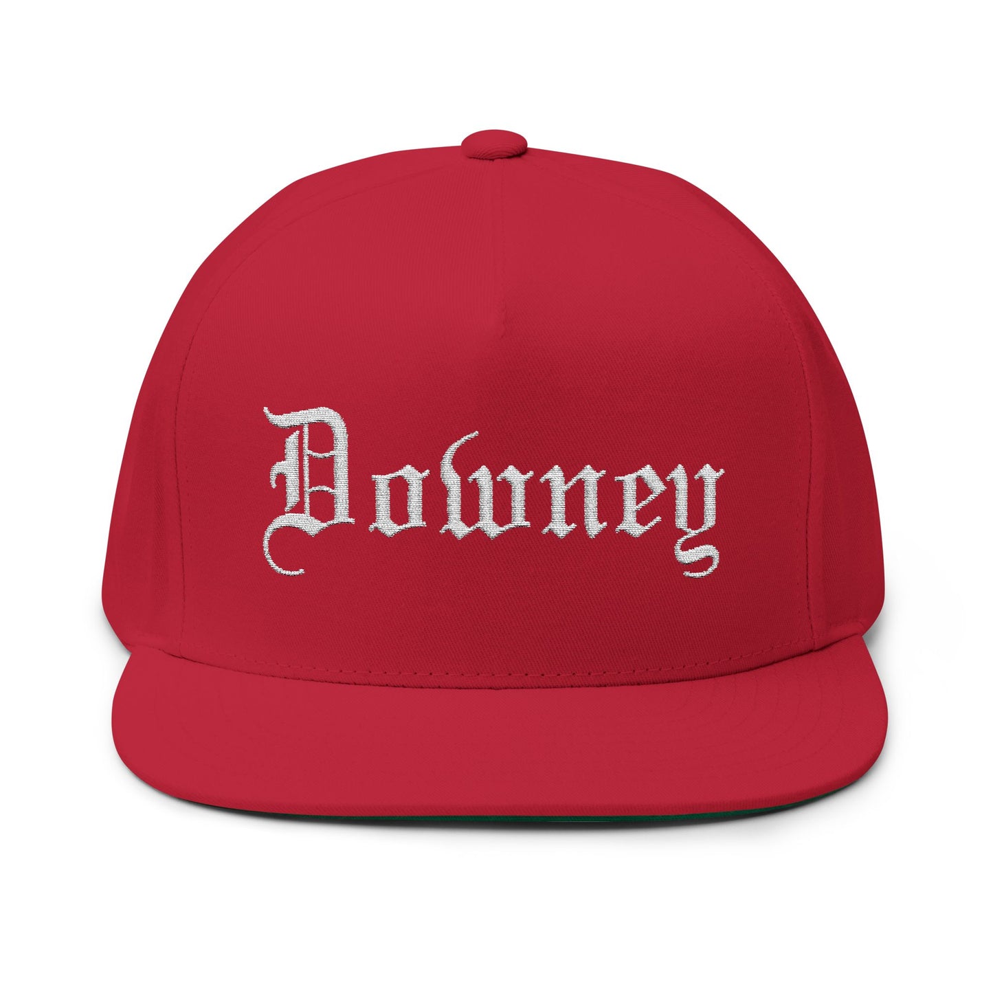 Flat Bill Cap (Embroidery)