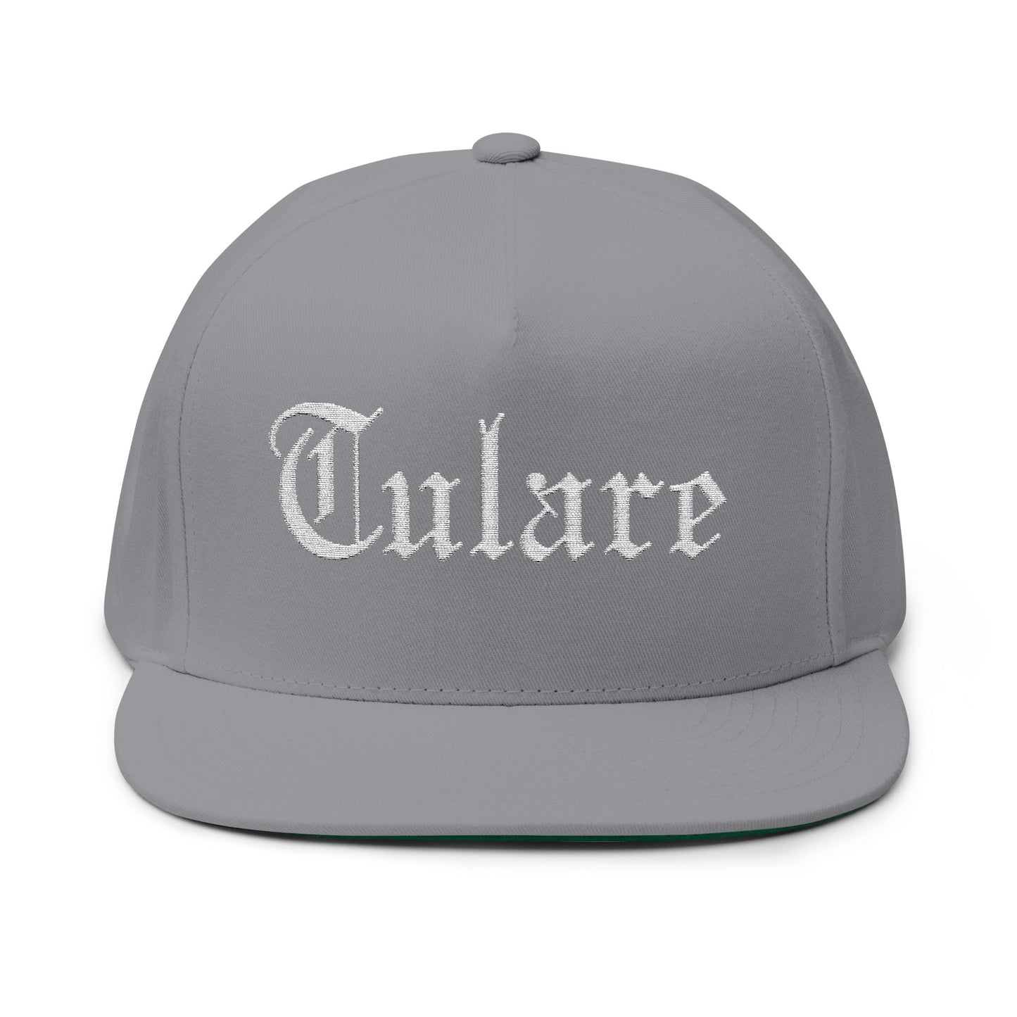 Embroidered Flat Bill Cap - Tulare Style