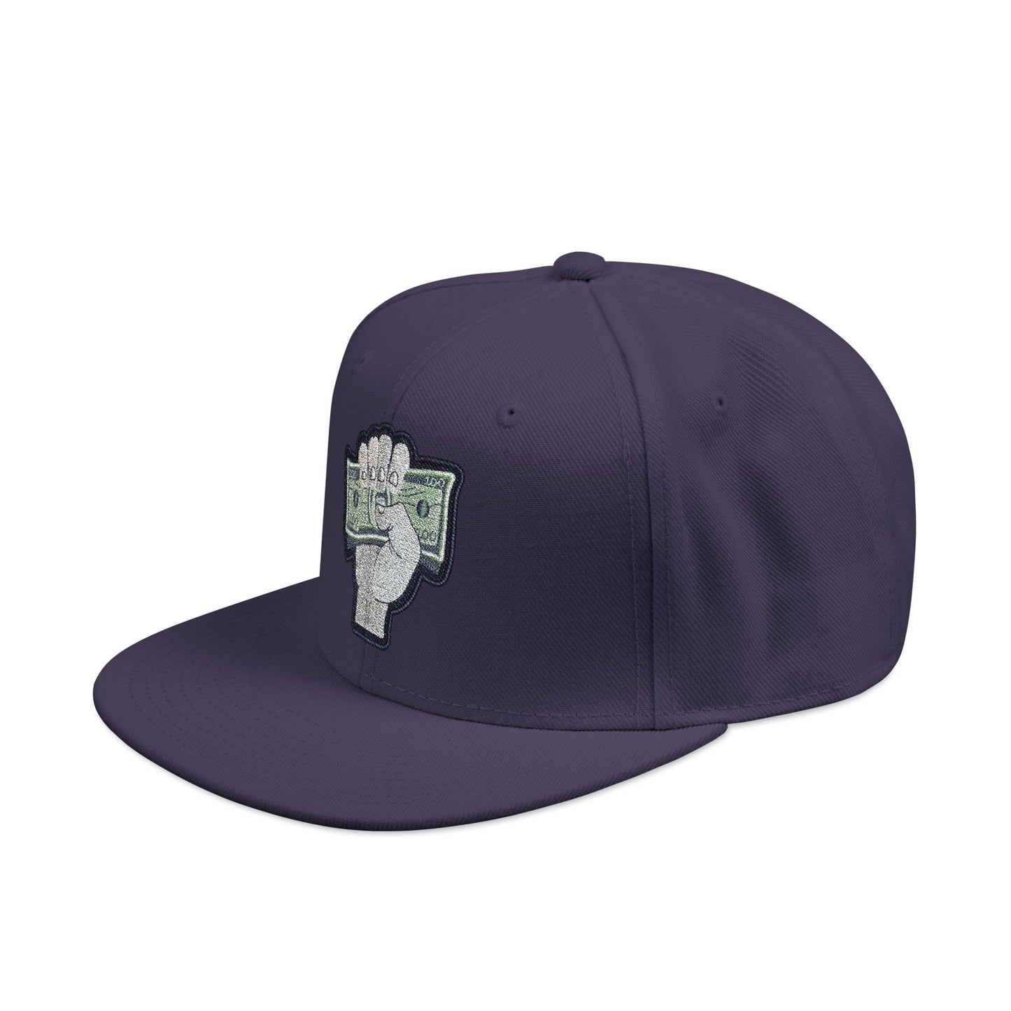 Empowered Money Fist Snapback Cap - Embroidered