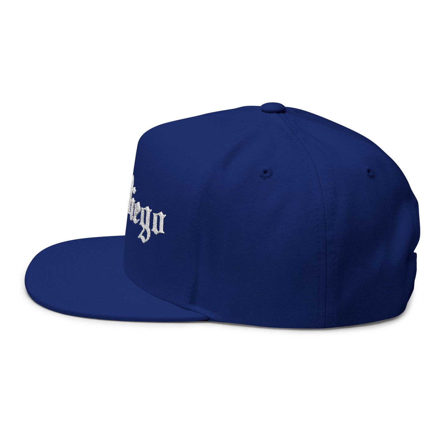 San Diego Embroidered Flat Bill Cap