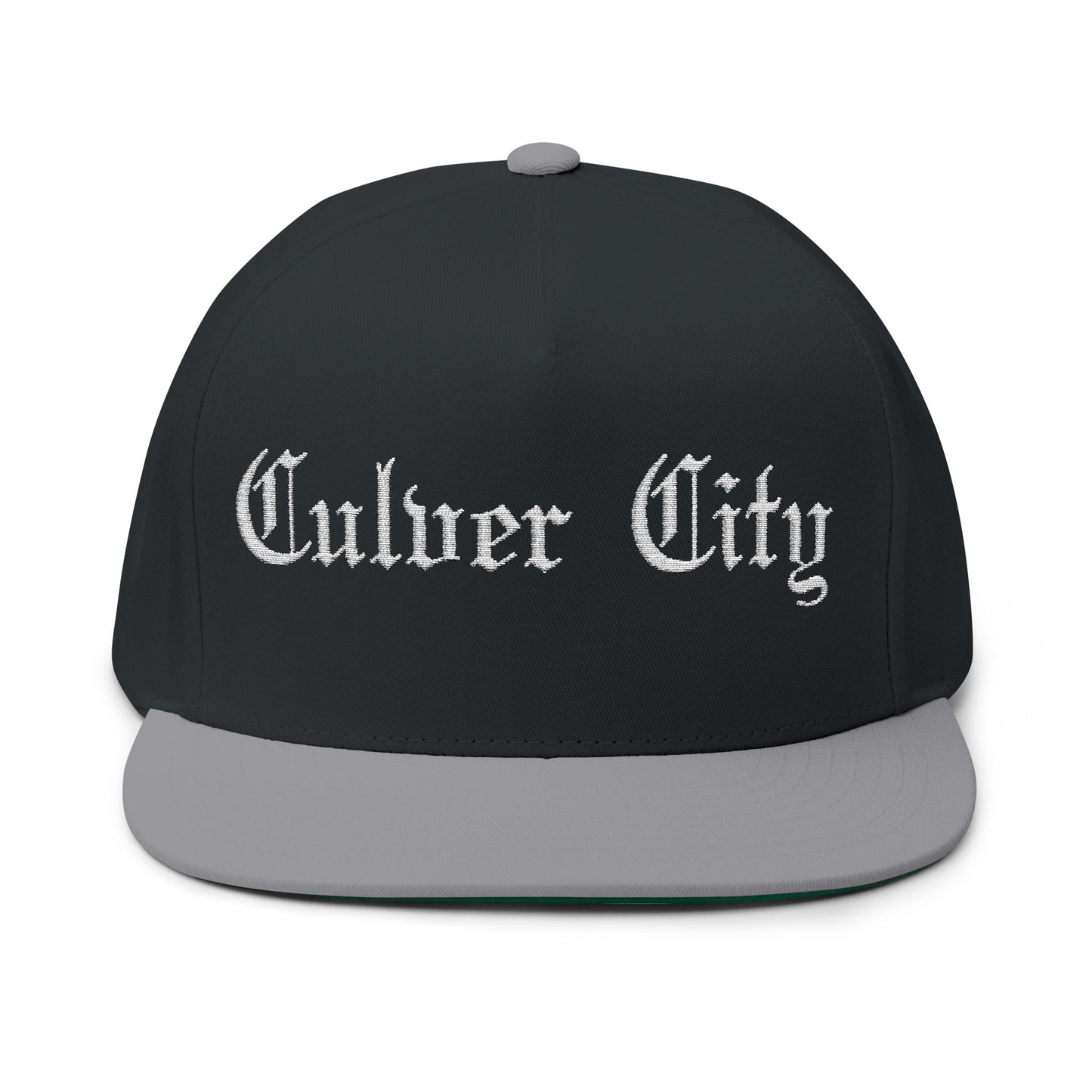 Culver City Embroidered Flat Bill Cap - Stylish Streetwear Hat
