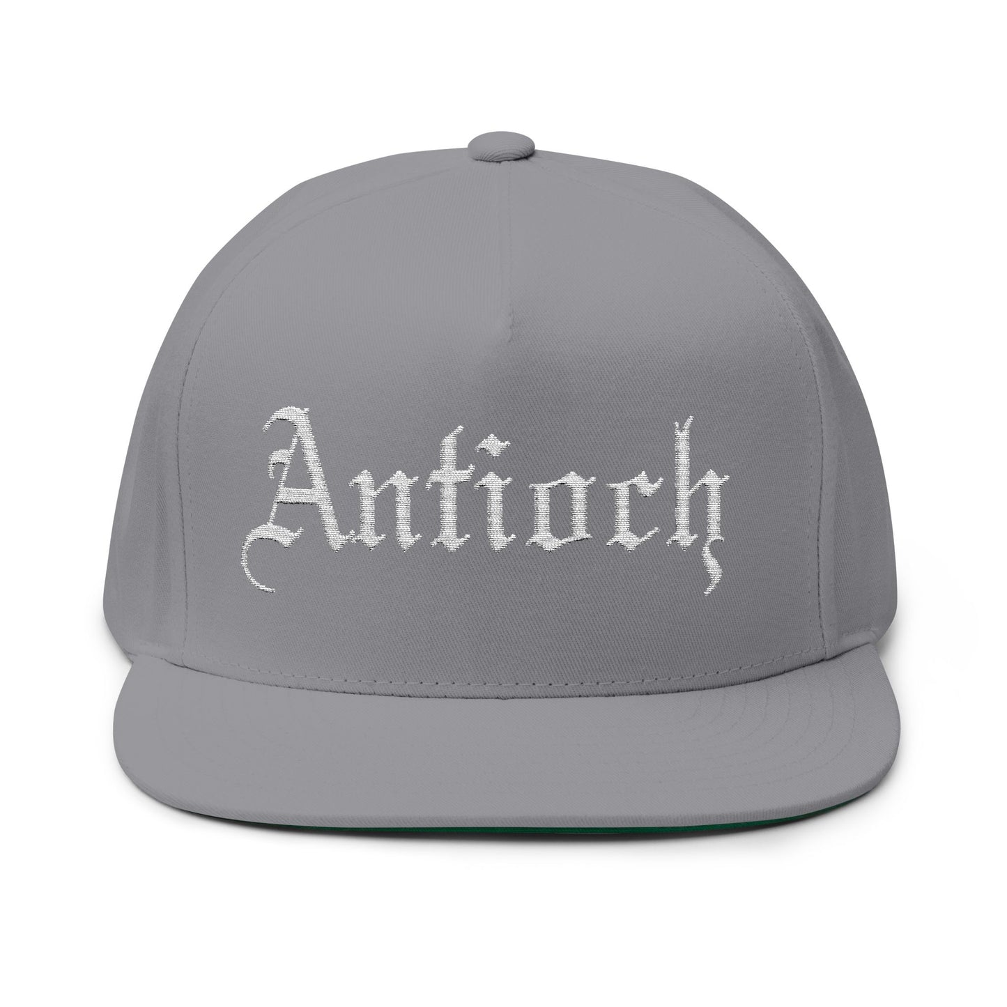 Antioch Embroidered Flat Bill Capr