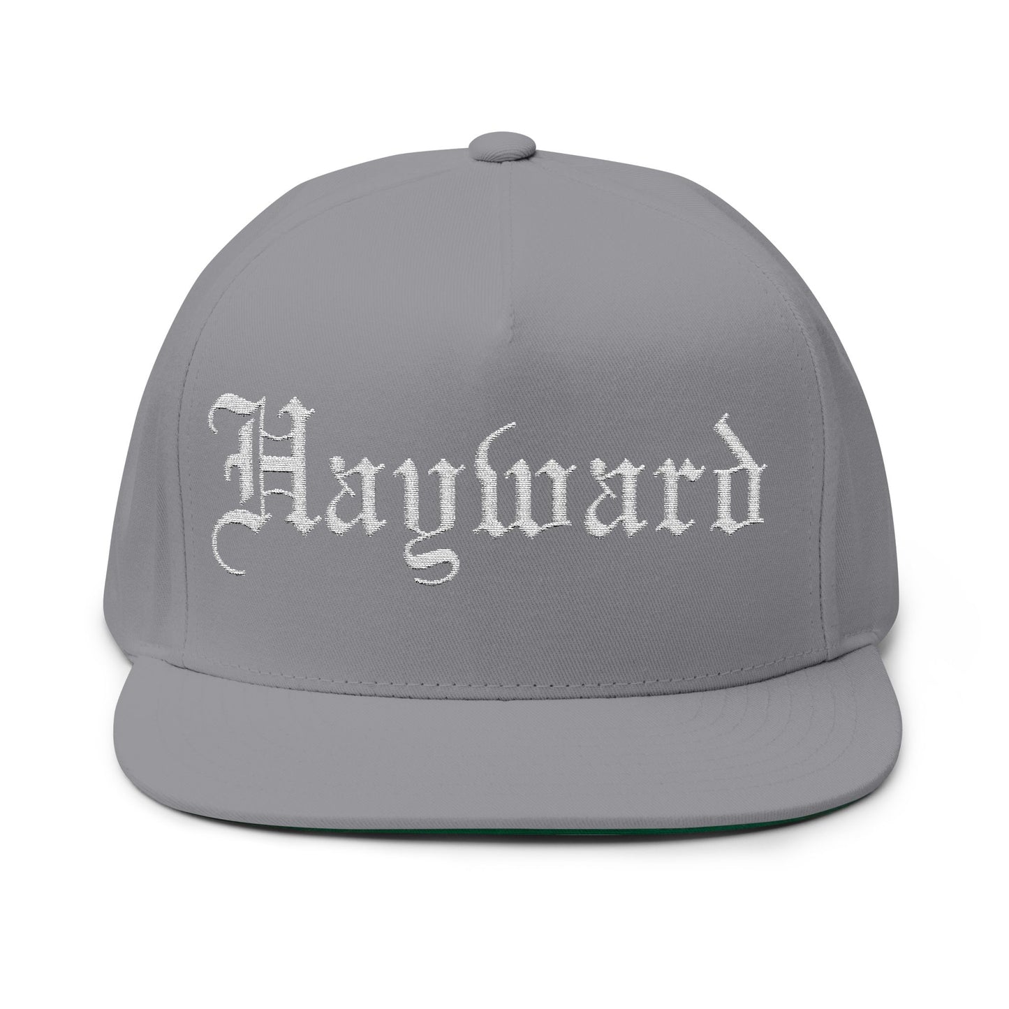 Hayward Flat Bill Cap with Embroidery