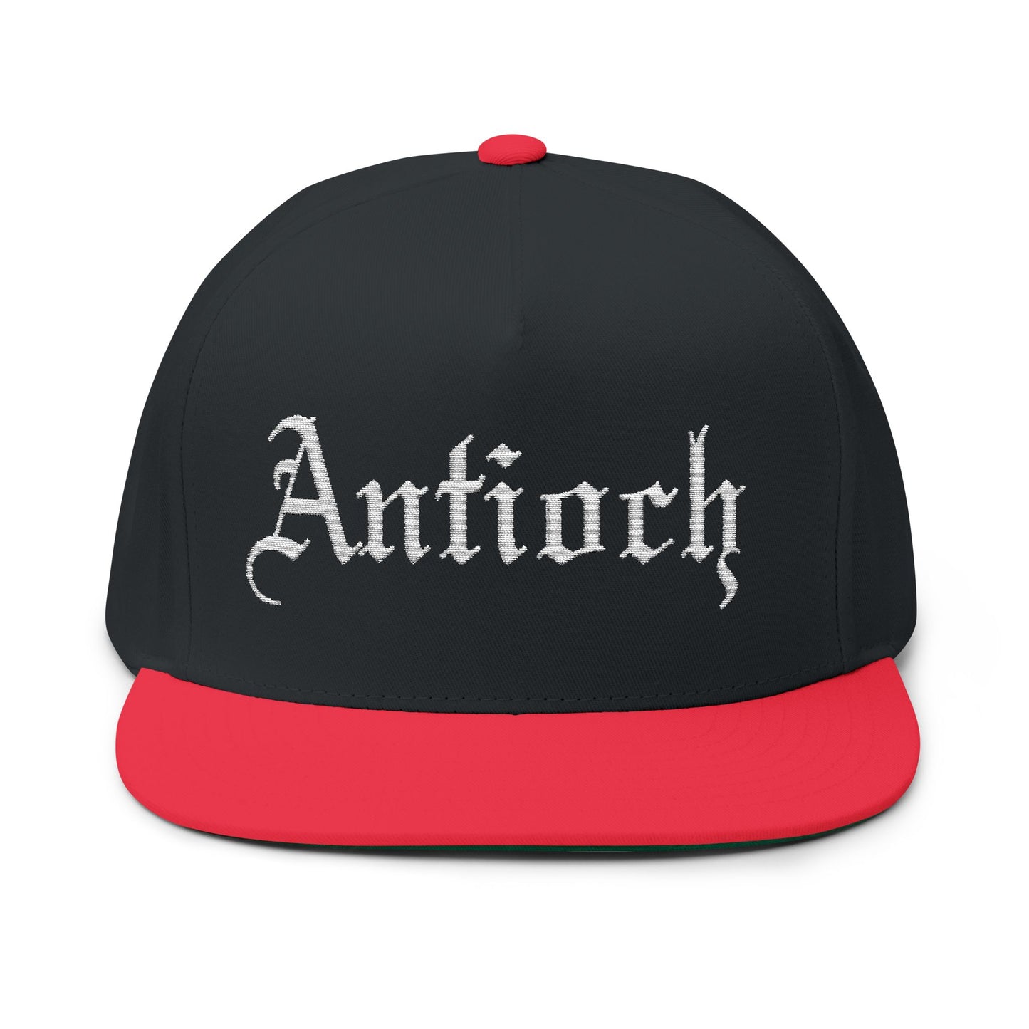 Antioch Embroidered Flat Bill Capr
