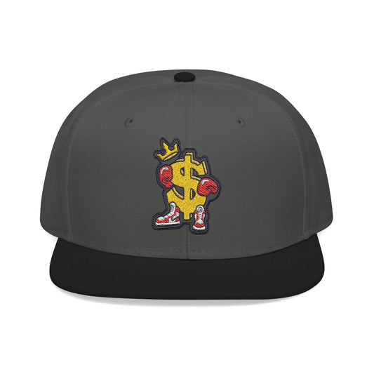 Boxing Money Embroidered Snapback Hat – Perfect for Streetwear Enthusiasts