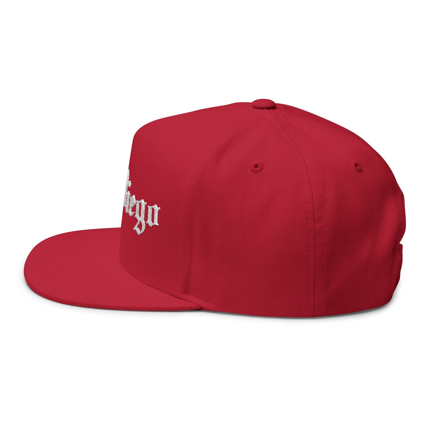 San Diego Embroidered Flat Bill Cap