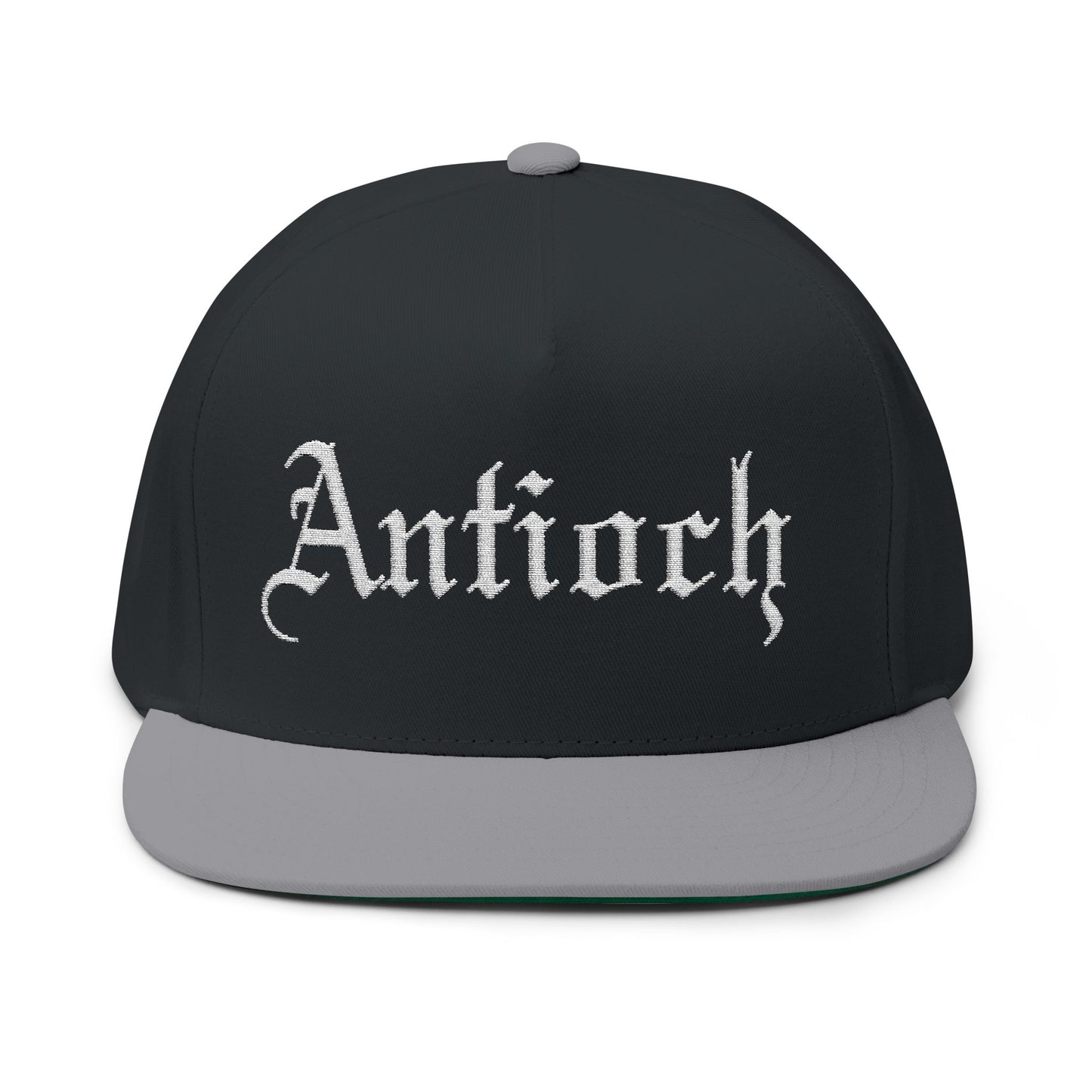 Antioch Embroidered Flat Bill Capr