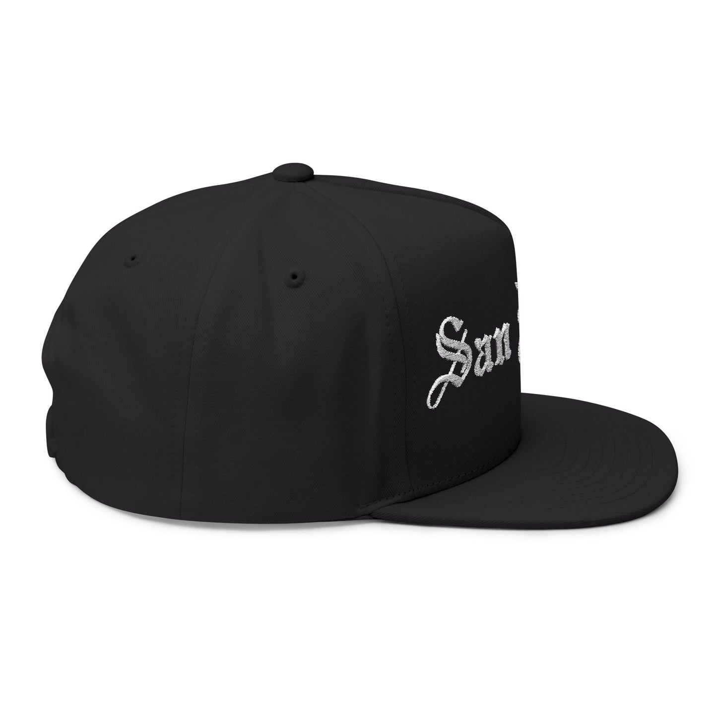 San Diego Embroidered Flat Bill Cap