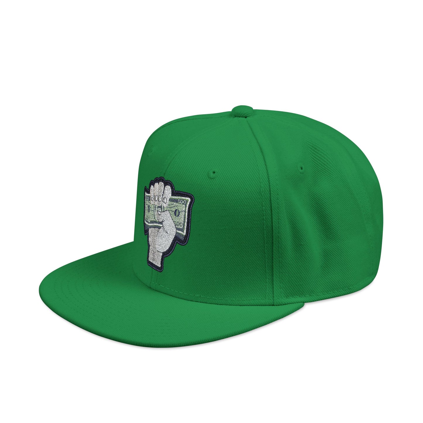 Empowered Money Fist Snapback Cap - Embroidered