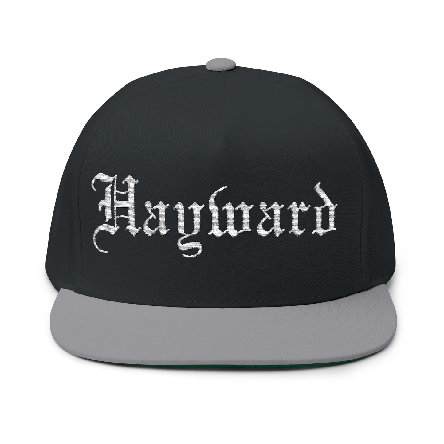 Hayward Flat Bill Cap with Embroidery
