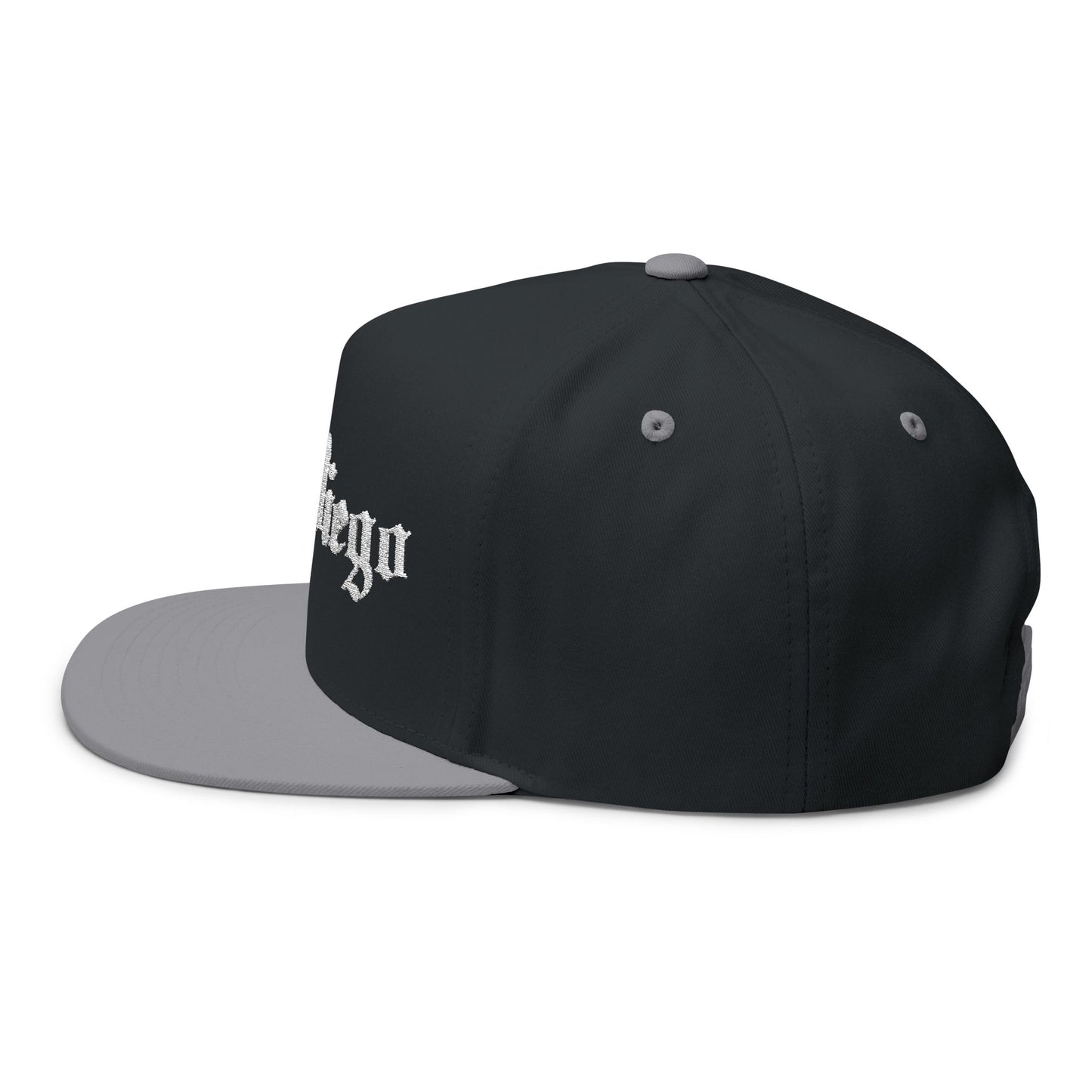 San Diego Embroidered Flat Bill Cap