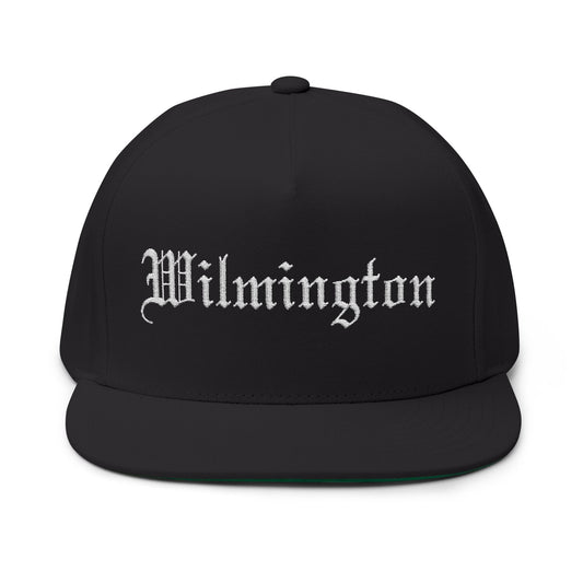 Wilmington Embroidered Flat Bill Cap - Stylish Baseball Hat for Everyday Wear