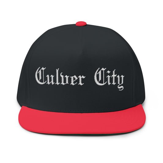 Culver City Embroidered Flat Bill Cap - Stylish Streetwear Hat