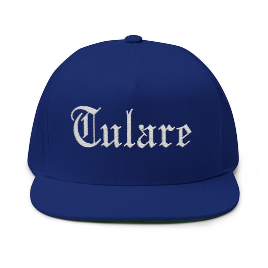 Embroidered Flat Bill Cap - Tulare Style